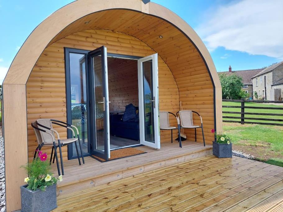 Apartamento High Whashton Springs Glamping Pod, Richmond Yorks Exterior foto